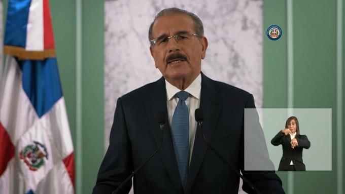 El presidente Danilo Medina