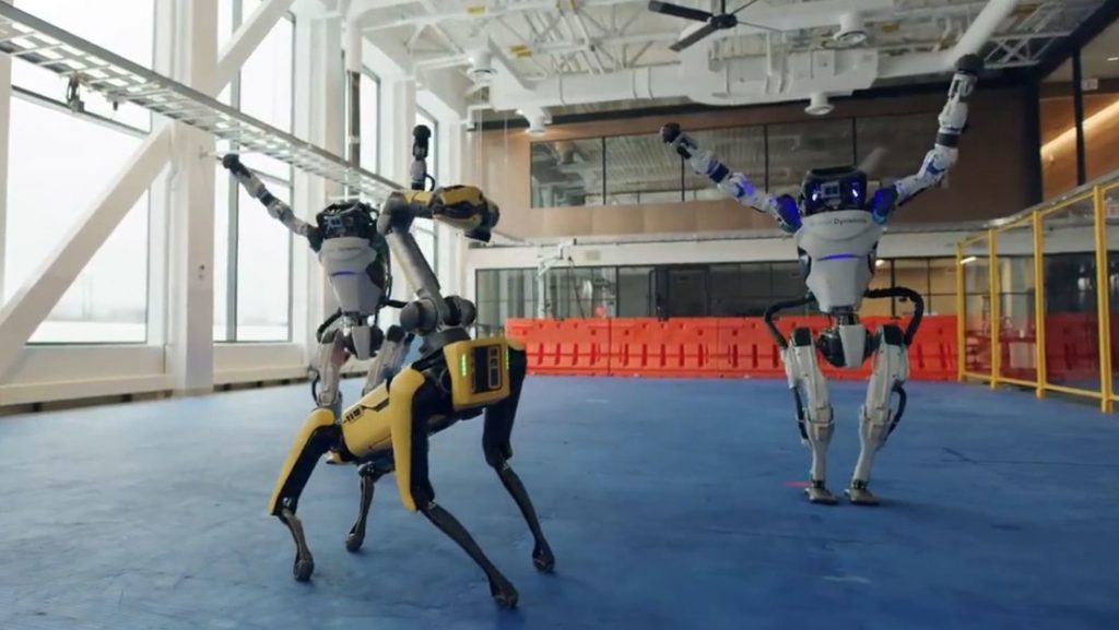 Los robots demuestran que también son capaces de bailar con estilo.